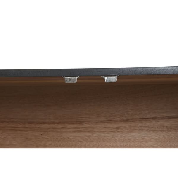 Sivupöytä Home ESPRIT Metalli Mangopuu 177 x 45 x 75 cm