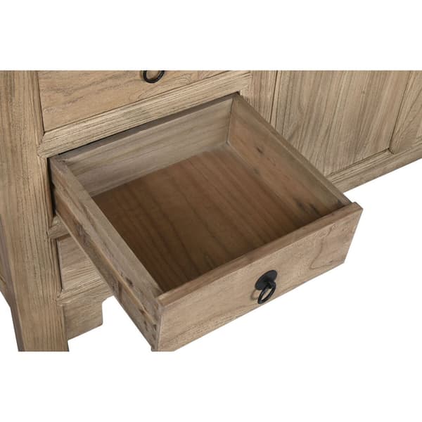 Skænk Home ESPRIT Natur Elmetræ 145 x 40 x 81 cm