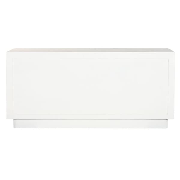Skænk Home ESPRIT Hvid Natur Akacie Mangotræ 170 x 40 x 80 cm