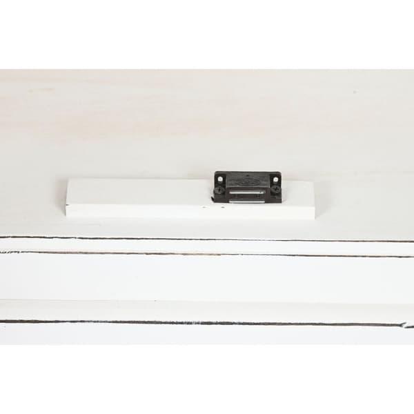 Skænk Home ESPRIT Hvid Krystal Mangotræ 180 x 40 x 100 cm