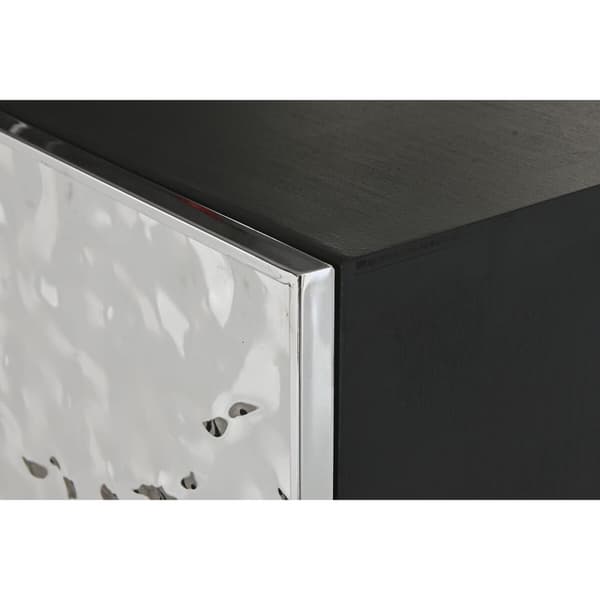 Sidebord Home ESPRIT Sølv Metall Stål 151 x 41 x 80 cm