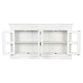 Miniatyrbilde 3 av 9: Sidebord Home ESPRIT Hvit Krystall Treverk av mangotre 180 x 40 x 100 cm