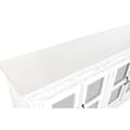 Miniatyrbilde 5 av 9: Sidebord Home ESPRIT Hvit Krystall Treverk av mangotre 180 x 40 x 100 cm