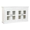 Miniatyrbilde 1 av 9: Sidebord Home ESPRIT Hvit Krystall Treverk av mangotre 180 x 40 x 100 cm