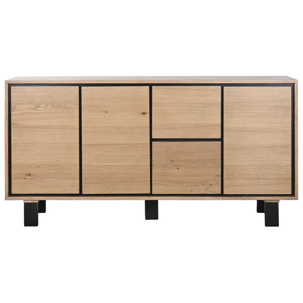 Sidebord Home ESPRIT Metall Tre MDF 160 x 38 x 80 cm
