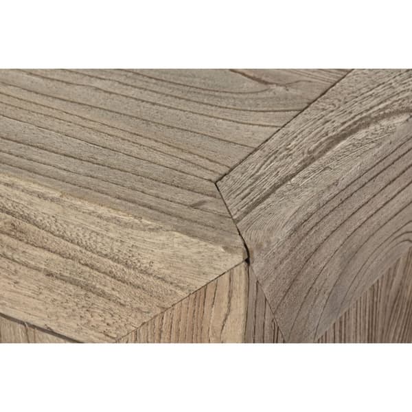 Sidebord Home ESPRIT Naturell Treverk i alm 145 x 40 x 81 cm