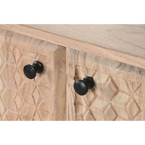 Sidebord Home ESPRIT Metall Akasia 170 x 40 x 80 cm
