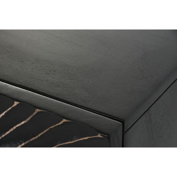 Sivupöytä Home ESPRIT Metalli Mangopuu 177 x 45 x 75 cm
