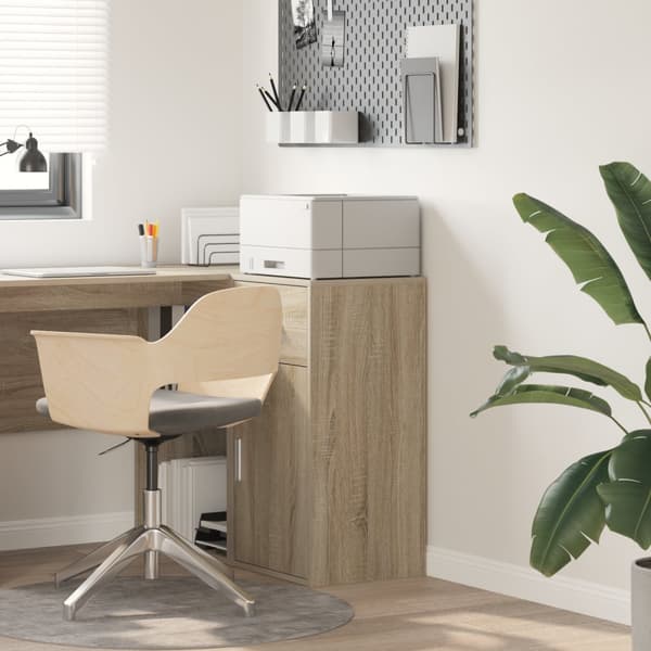 Sonoma ek förvaringsskåp Sonoma ek MDF Medium