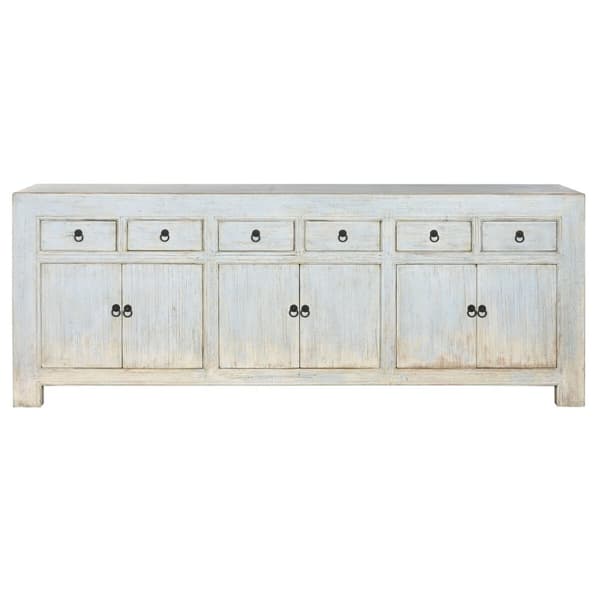 Skænk Home ESPRIT Elmetræ 220 x 45 x 85 cm