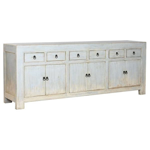 Skænk Home ESPRIT Elmetræ 220 x 45 x 85 cm