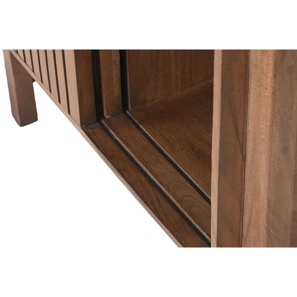 Sidebord Home ESPRIT Akasia Terrazo 80 x 40 x 110 cm