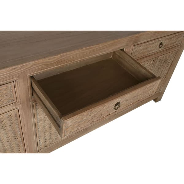 Sidebord Home ESPRIT Treverk i alm 215 x 44 x 88 cm
