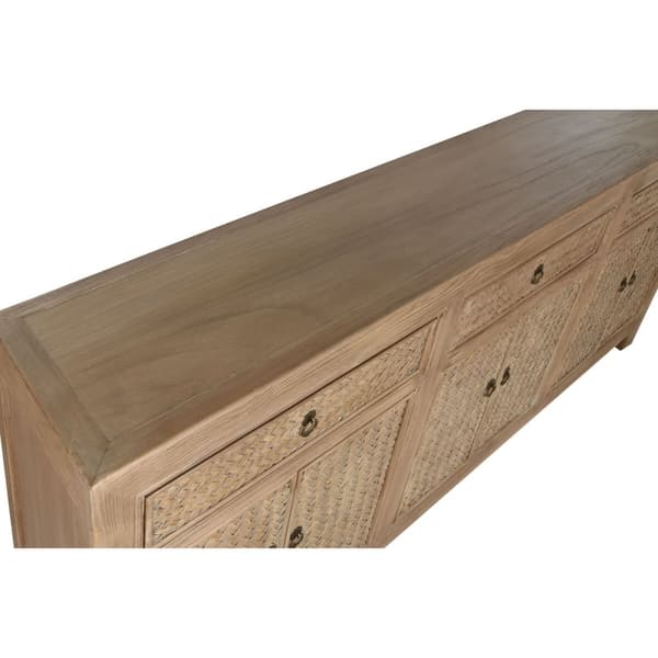 Sidebord Home ESPRIT Treverk i alm 215 x 44 x 88 cm