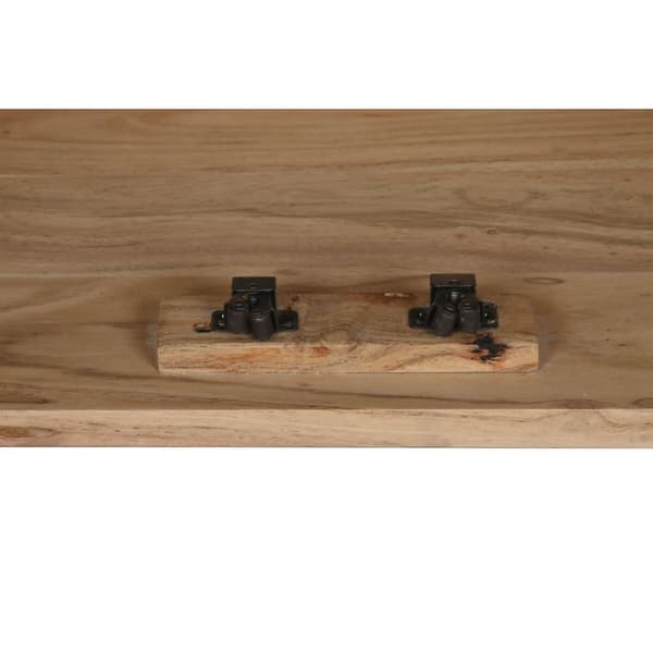 Sidebord Home ESPRIT Metall Akasia 88 x 40 x 80 cm
