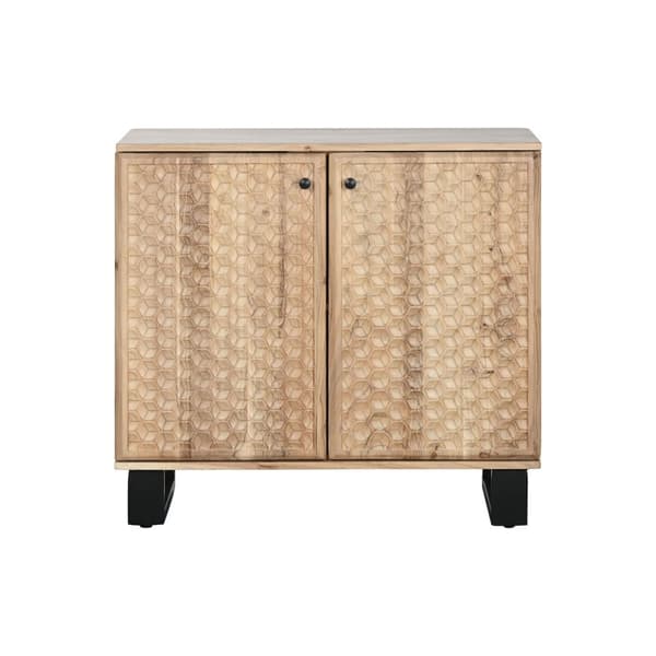 Sidebord Home ESPRIT Metall Akasia 88 x 40 x 80 cm
