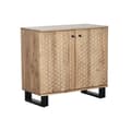 Miniatyrbilde 1 av 10: Sidebord Home ESPRIT Metall Akasia 88 x 40 x 80 cm