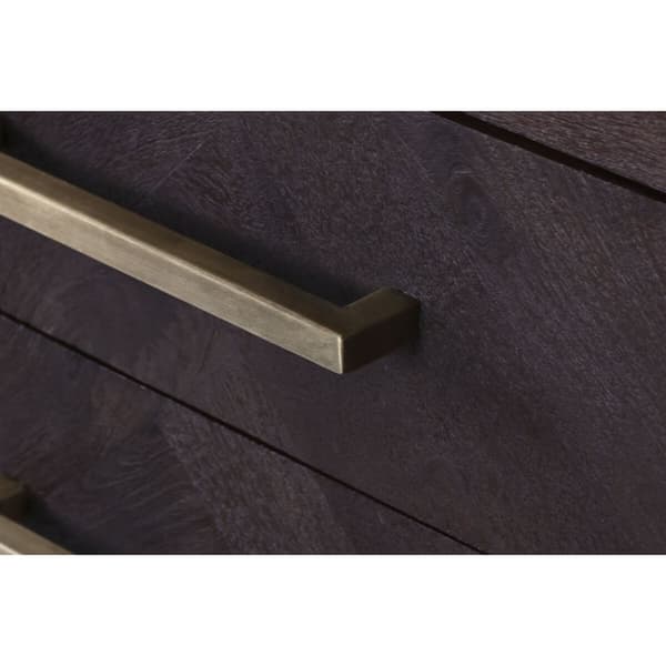 Sidebord Home ESPRIT Marmor Treverk av mangotre 200 x 40 x 70 cm
