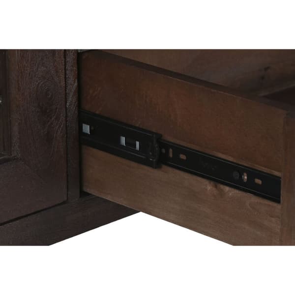 Sidebord Home ESPRIT Marmor Treverk av mangotre 200 x 40 x 70 cm