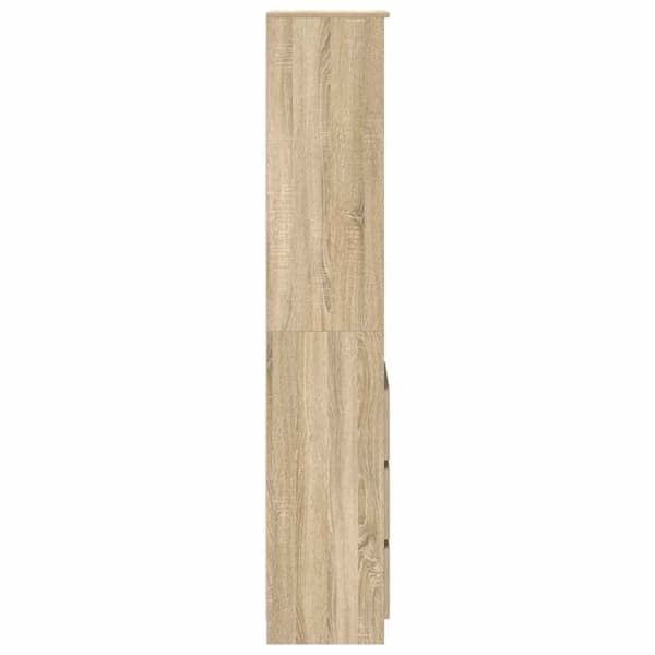 Highboard Sonoma ek 37,5x35x180 cm konstruerat trä