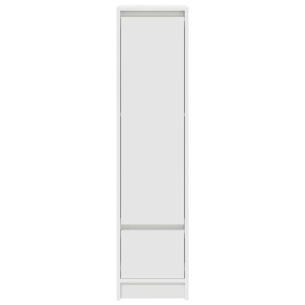 Highboard vit 29,5x34x119,5 cm konstruerat trä