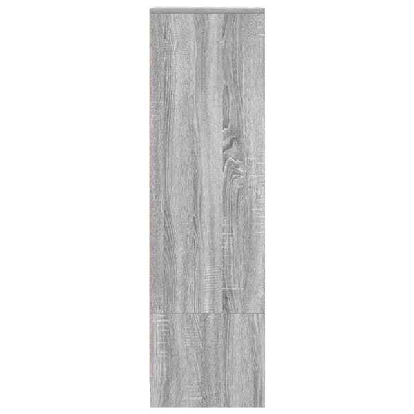 Highboard grå sonoma 29,5x34x119,5 cm konstruerat trä