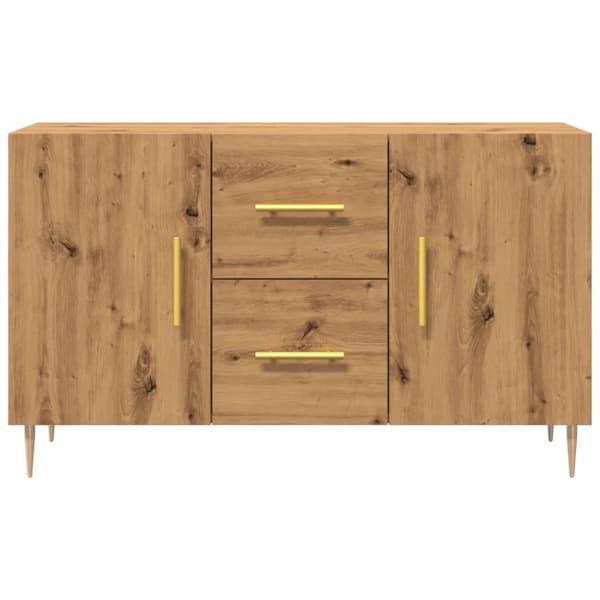 Skänk artisan ek 100x36x60 cm konstruerat trä