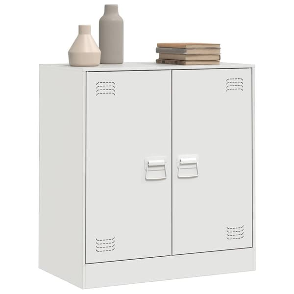 Skänk vit 67x39x73 cm stål