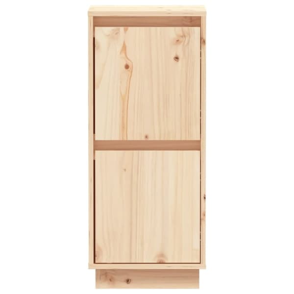 Skänkar 2 st 31,5x34x75 cm massiv furu
