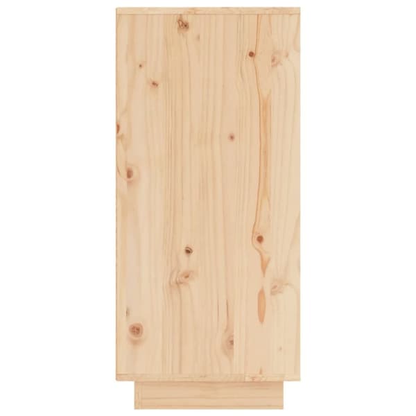 Skänkar 2 st 31,5x34x75 cm massiv furu