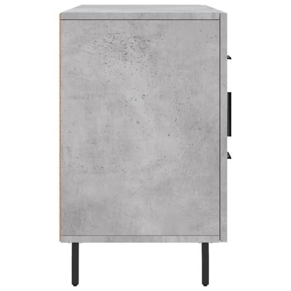 Skänk betonggrå 100x36x60 cm konstruerat trä
