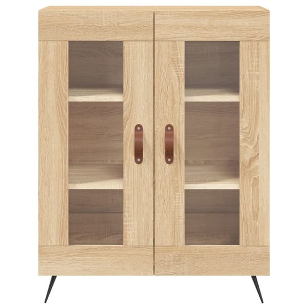 Skänk sonoma-ek 69,5x34x90 cm konstruerat trä