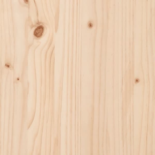 Byrå 100x40x75 cm massiv furu