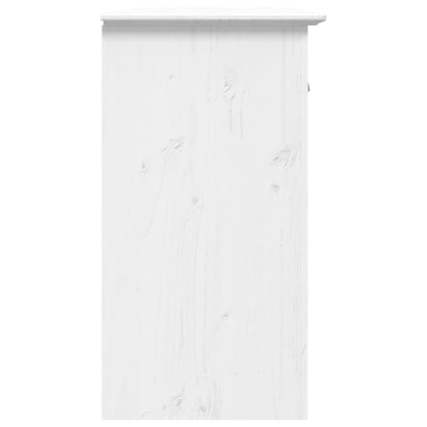 Skänk BODO vit 115,5x44x80 cm massiv furu