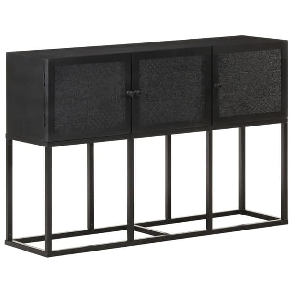 Skänk 115x30x76 cm massivt mangoträ
