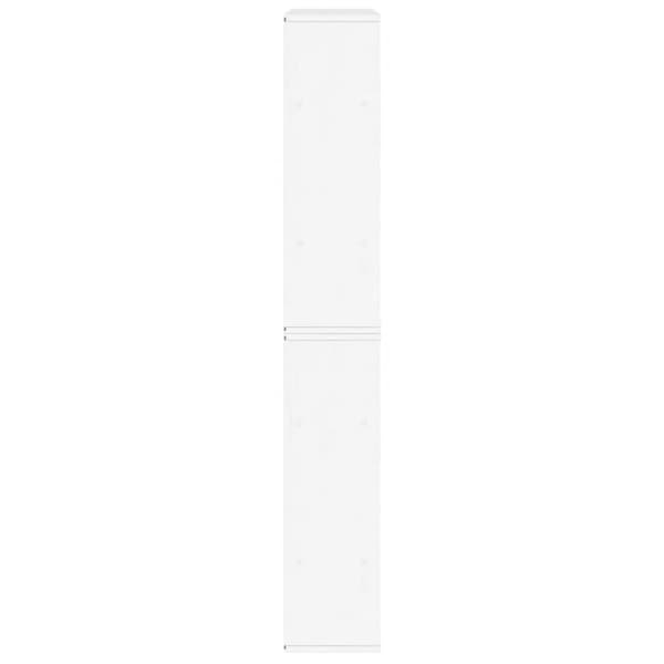 Sidoskåp 5 st "ODDA" vit 40x24x79 cm massivt trä furu