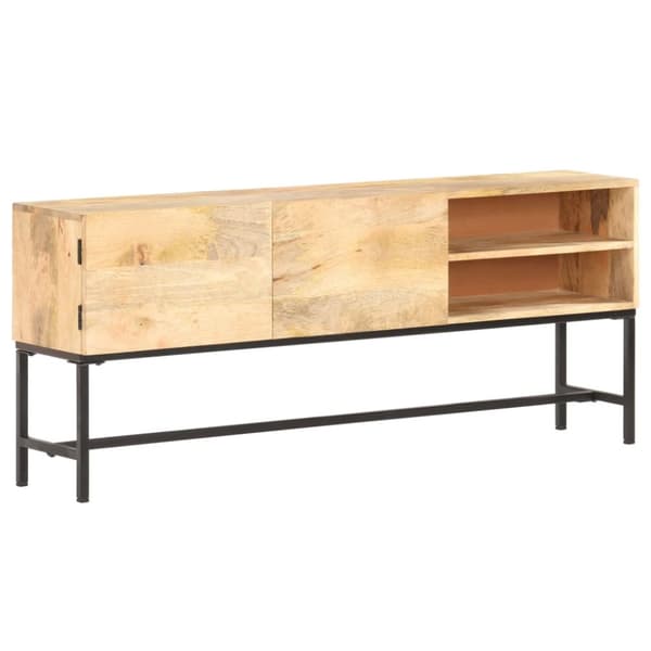 Skänk 145x30x60 cm massivt mangoträ