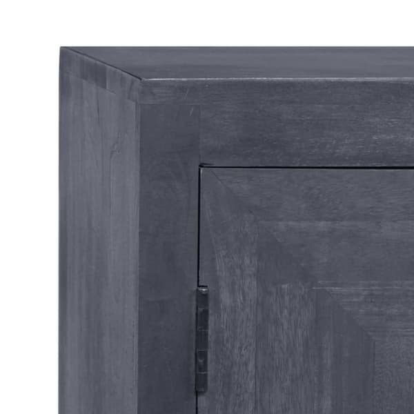 Skänk massivt mangoträ 60x30x76 cm