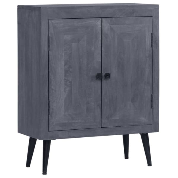 Skänk massivt mangoträ 60x30x76 cm