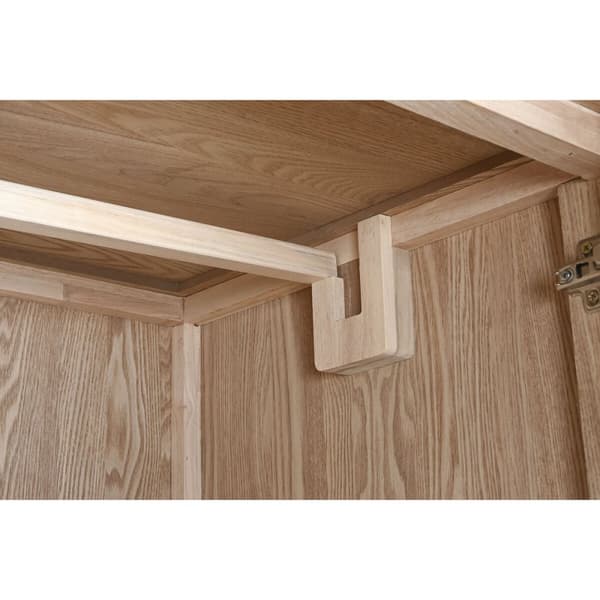 Skåp Home ESPRIT Naturell Gran Trä MDF 78 x 55 x 180 cm
