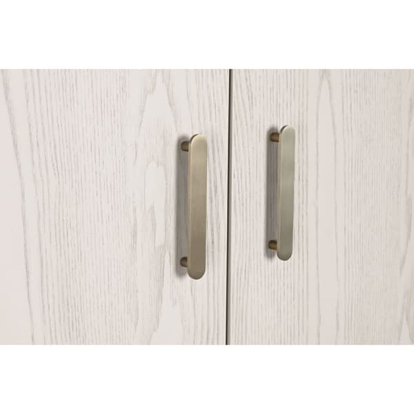 Skab Home ESPRIT Lysegrå Metal Træ MDF