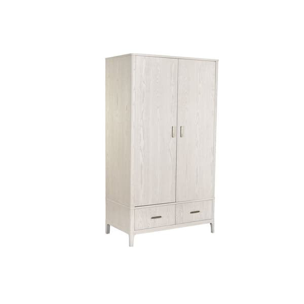 Skab Home ESPRIT Lysegrå Metal Træ MDF