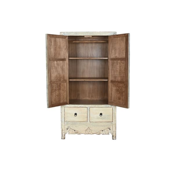 Skap Home ESPRIT Flerfarget Metall Gran 88 x 52 x 180 cm