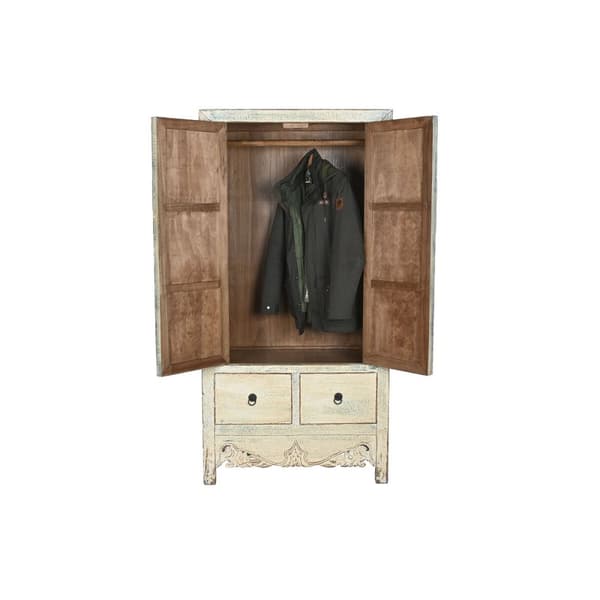 Skap Home ESPRIT Flerfarget Metall Gran 88 x 52 x 180 cm