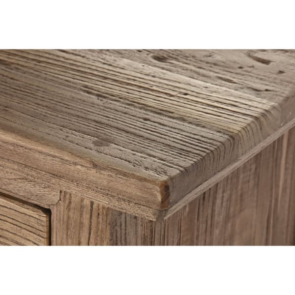 Sidebord Home ESPRIT Naturell Treverk i alm 88 x 40 x 87 cm