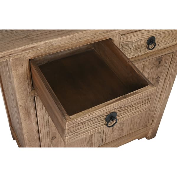 Sidebord Home ESPRIT Naturell Treverk i alm 88 x 40 x 87 cm