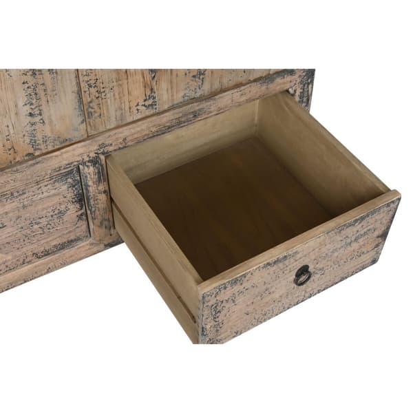 Skap Home ESPRIT Treverk i alm 100 x 50 x 200 cm