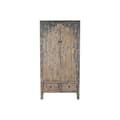 Miniatyrbilde 9 av 9: Skap Home ESPRIT Treverk i alm 100 x 50 x 200 cm