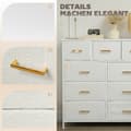 Miniatyrbillede 4 af 9: Kommode, 100x30x99 cm, Creme Hvid