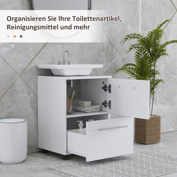 Underskabskabinet, 41,5x35,5x59 cm, Hvid